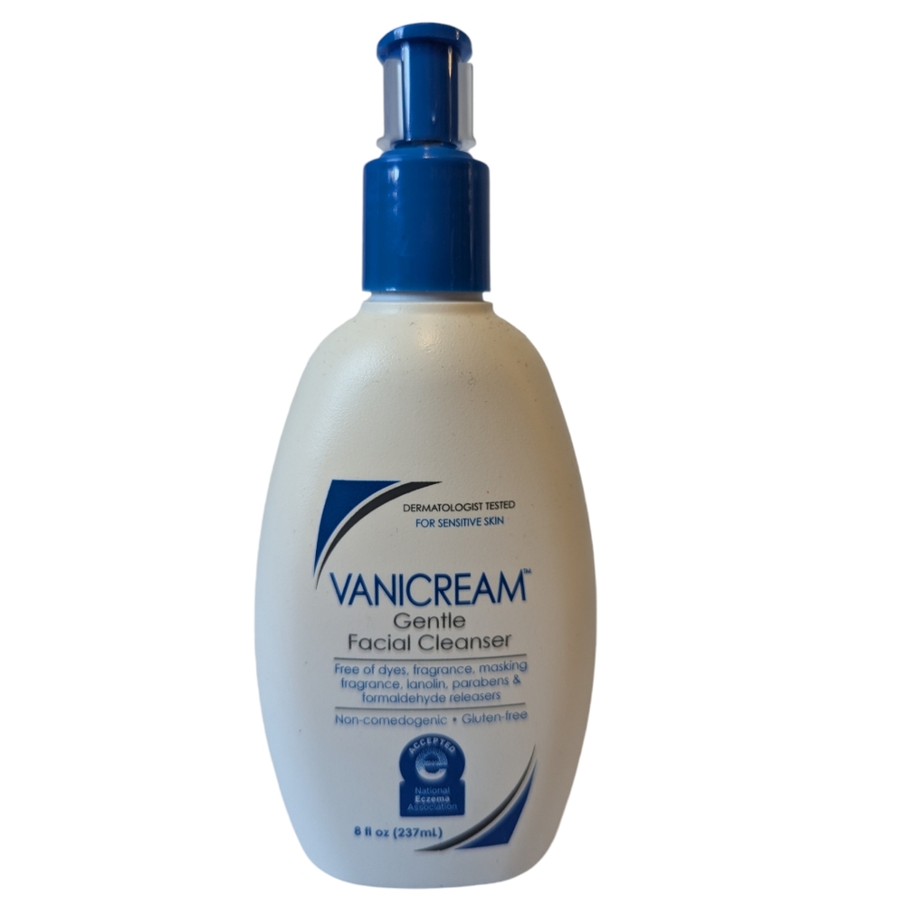 Vanicream Gentle Facial Cleanser For Sensitive Skin Soap-Free, 8.0 Fl  oz.